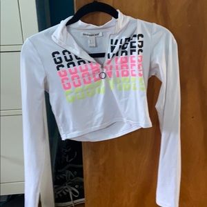 good vibes workout shirt